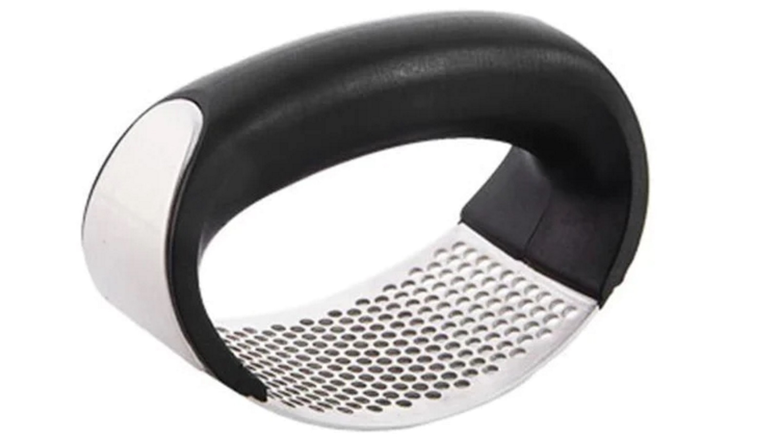 HOD Manual Stainless Steel Curved Garlic Mincing Presser Chopper