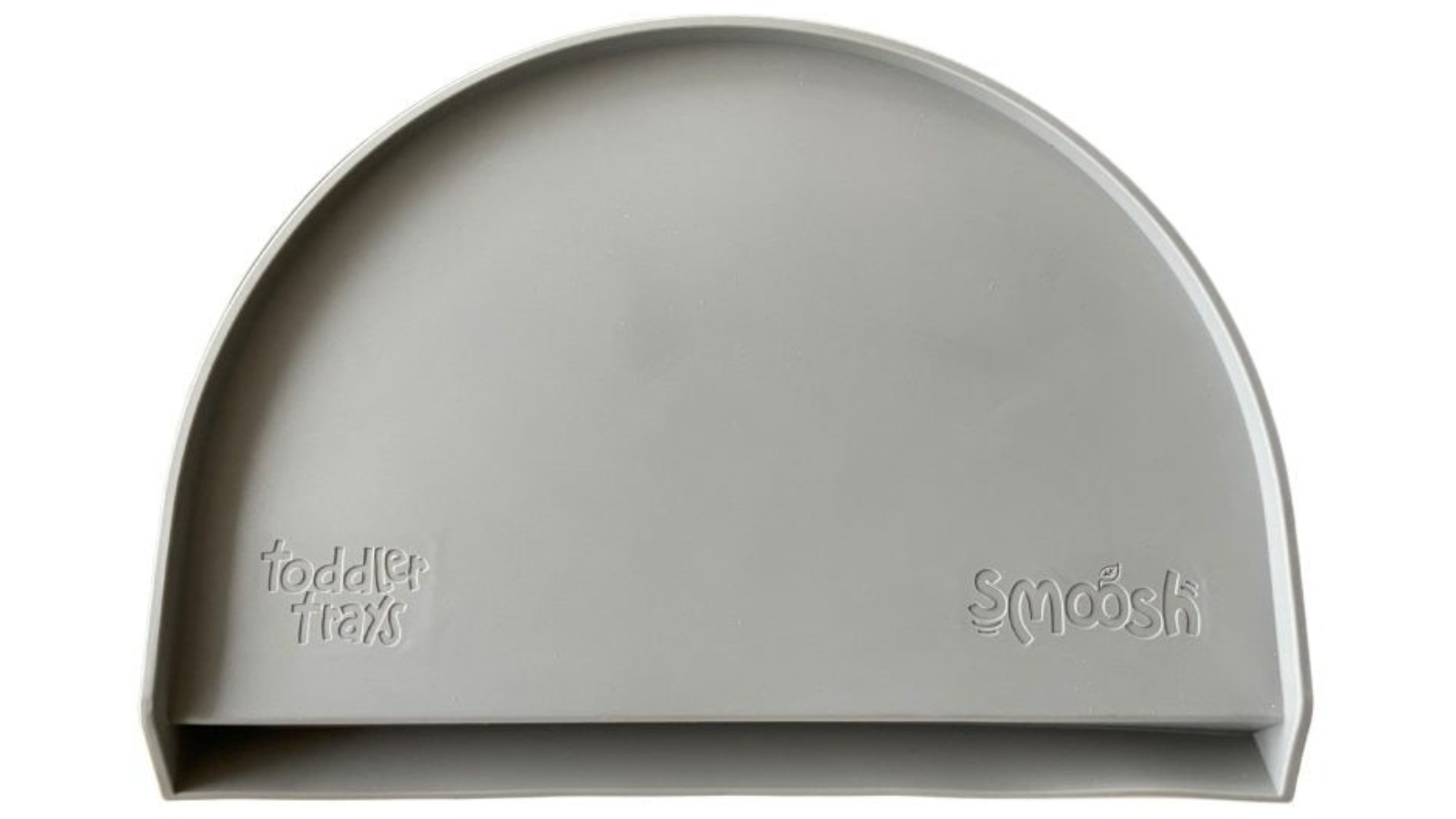 Smoosh Silicone Toddler Tray - Grey