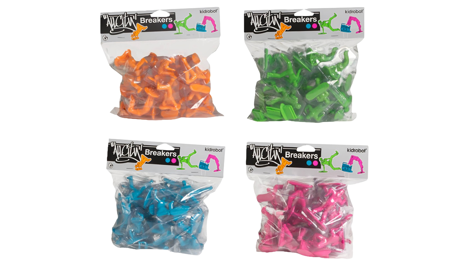 All City Breakers Pack of 20 MiVinyl Novelty Toy