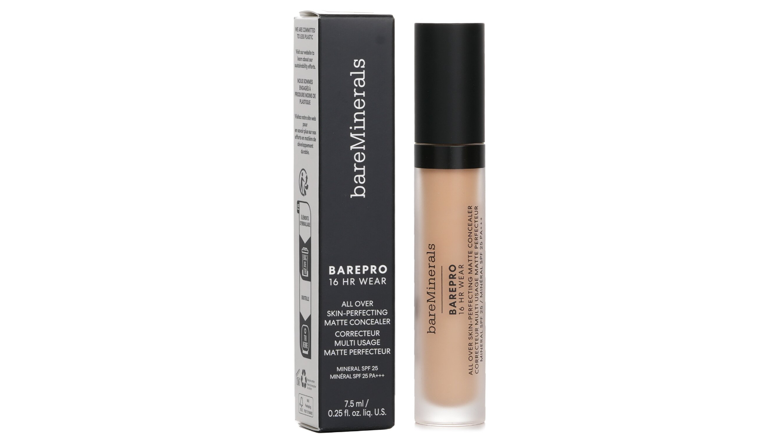 BareMinerals No. 150 Fair Warm Barepro 16hr Skin-Perfecting SPF25 Matte Concealer - 7.5ml
