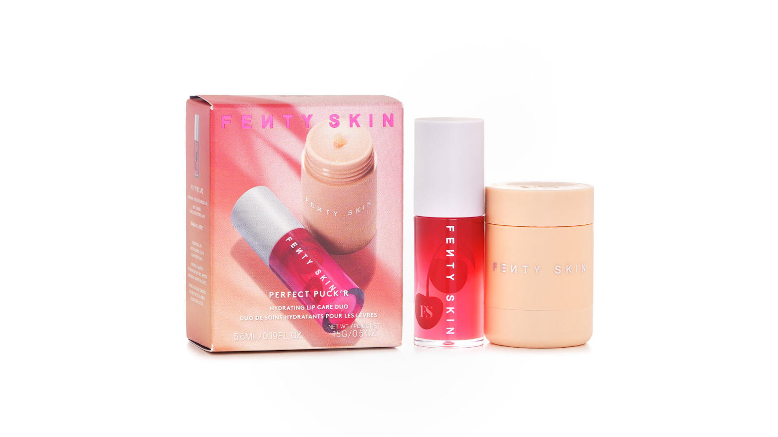 Fenty Beauty by Rihanna Perfect Puck'r Hydrating Lip Care Duo - 5.6ml/15g