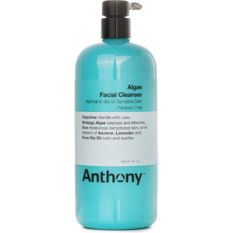 Anthony Algae Facial Cleanser for Men - 946ml/32oz