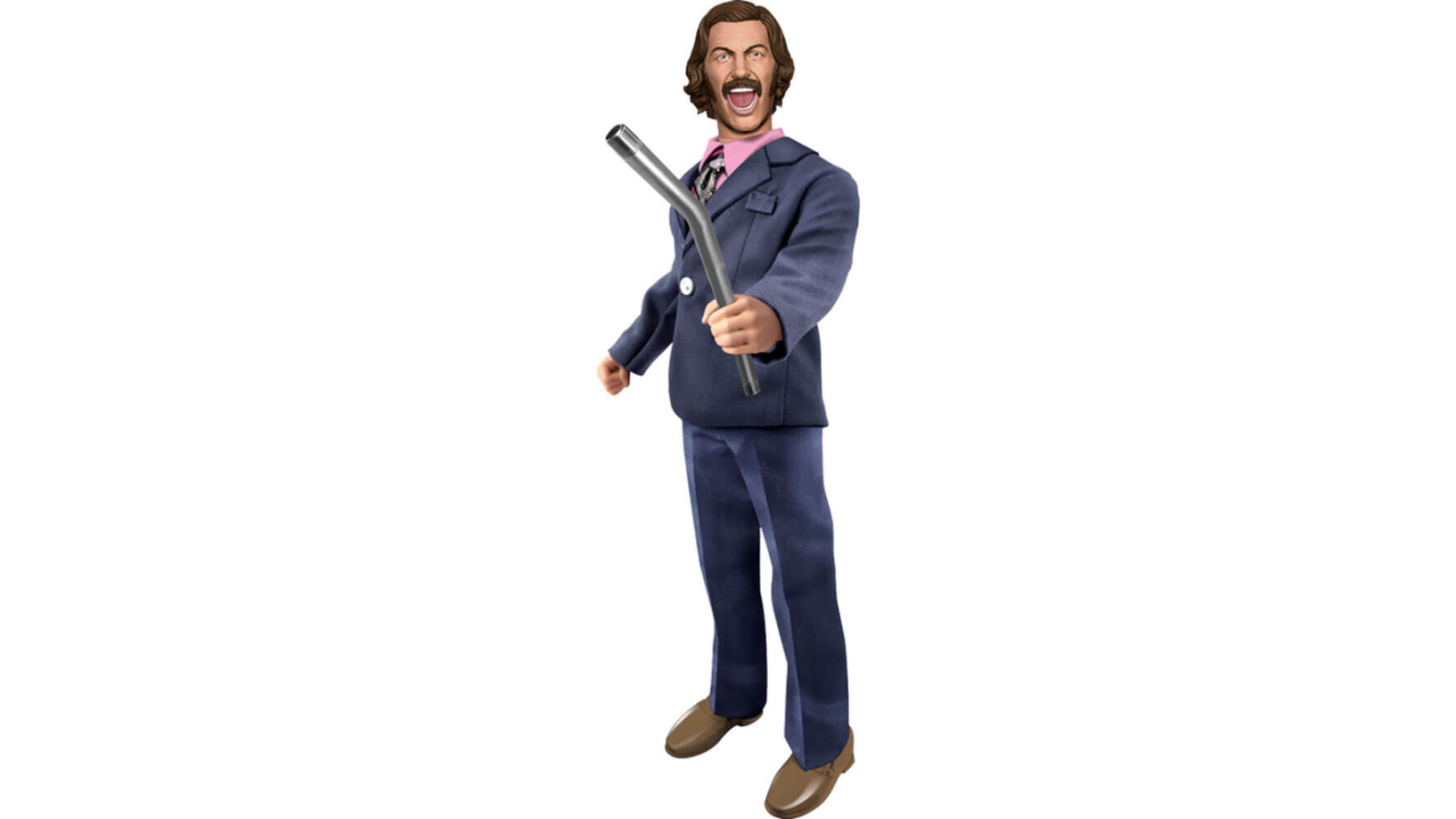 Anchorman 8-inch Retro Style Brian Fantana Action Figure
