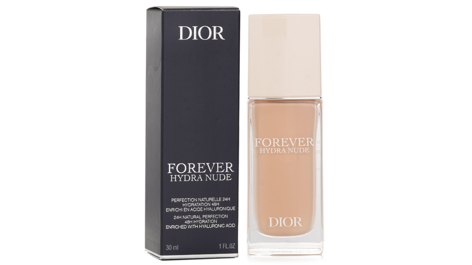 Christian Dior No. 1N Neutral Forever Hydra Nude 24 Hour Natural Perfection Foundation -30ml/1oz