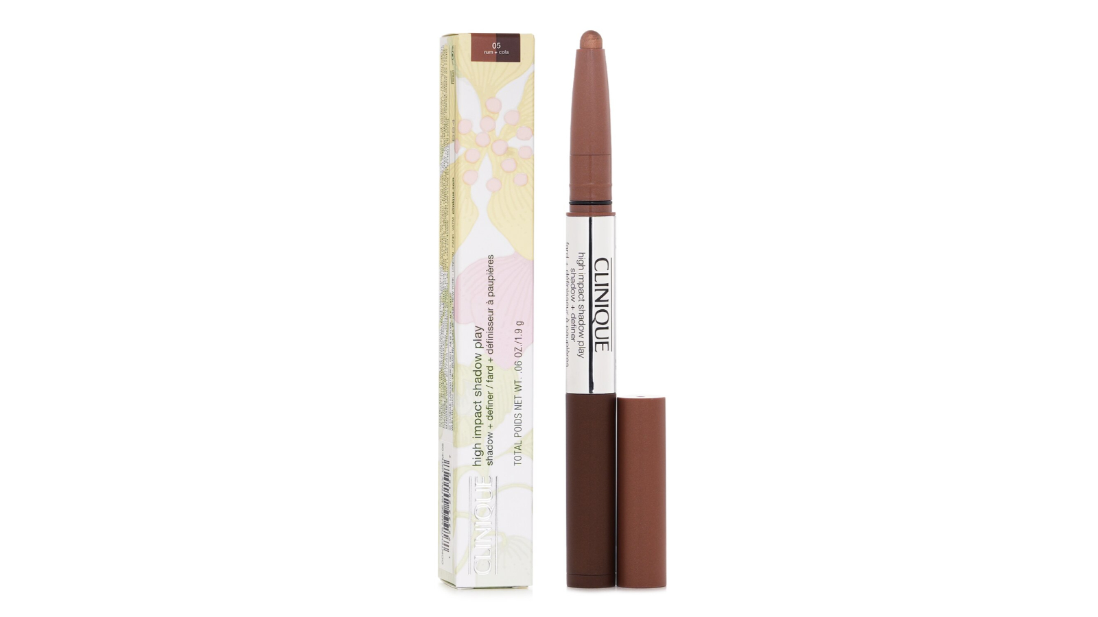 Clinique No. 05 Rum Plus Cola High Impact Shadow Play Plus Definer - 1.9g