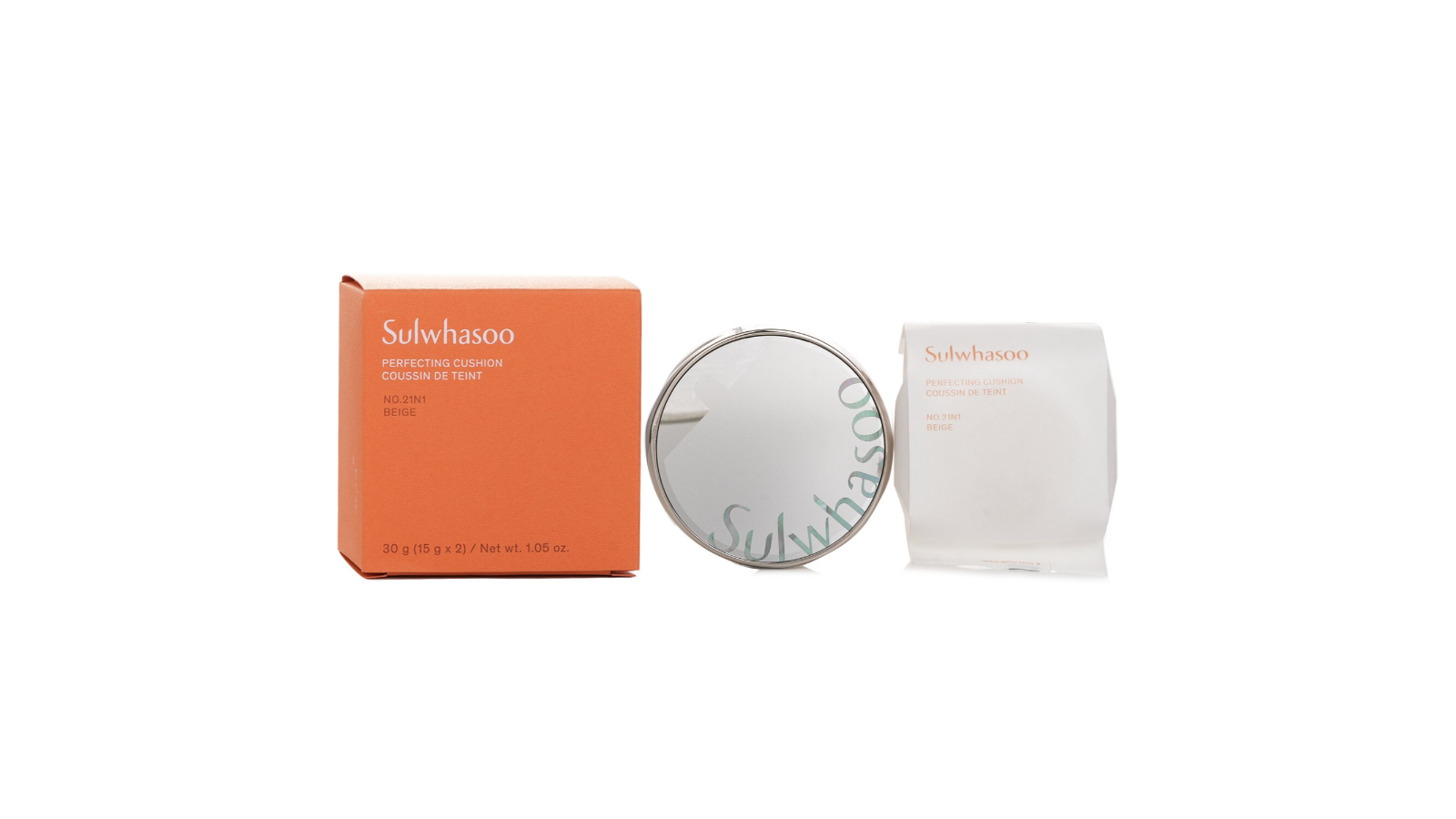 Sulwhasoo 2 Piece 15g Perfecting Cushion - No. 21N1