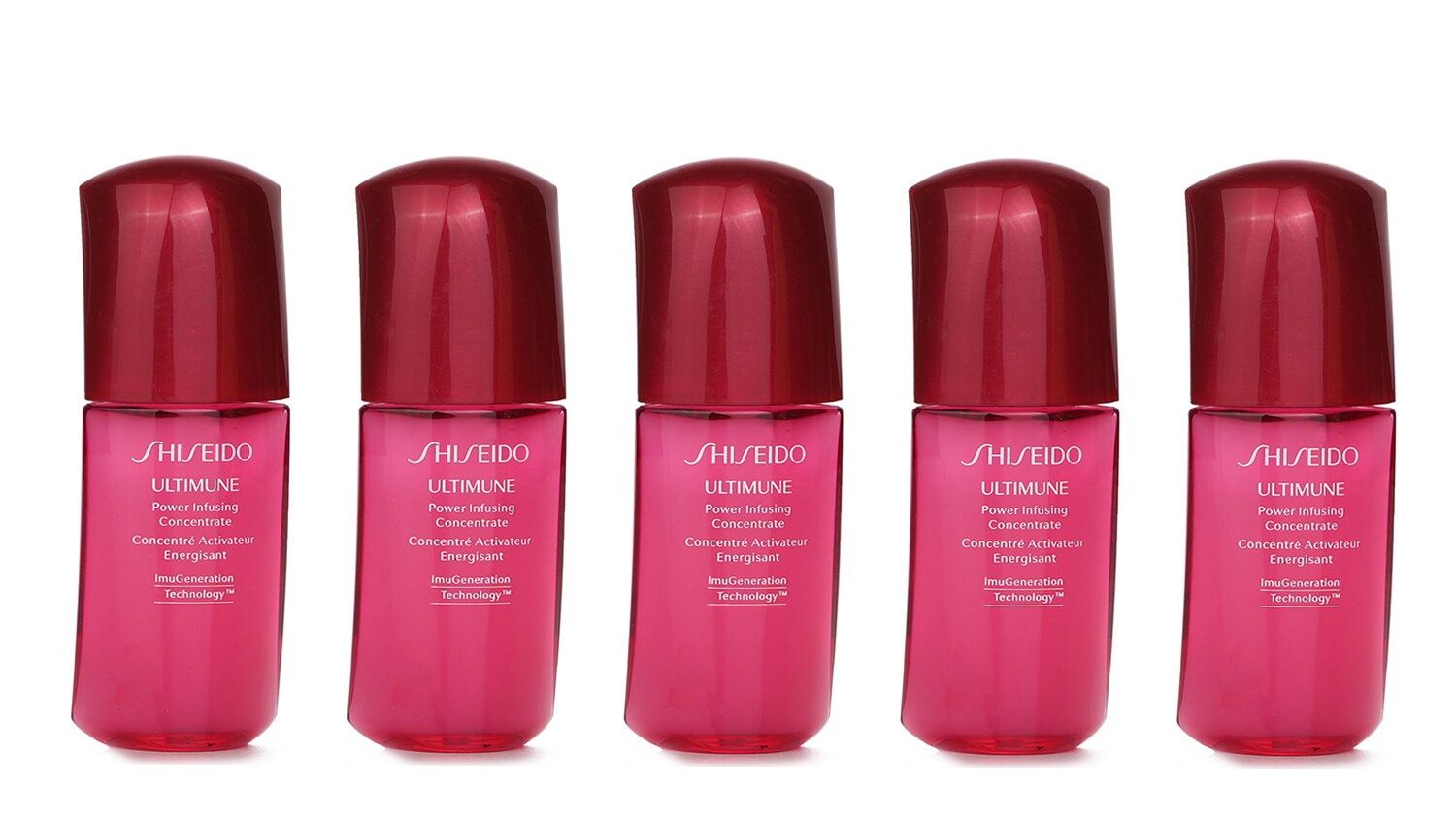 Shiseido Ultimune Power Infusing Concentrate Super Saver Pack - 5x 10ml/0.33oz Miniatures