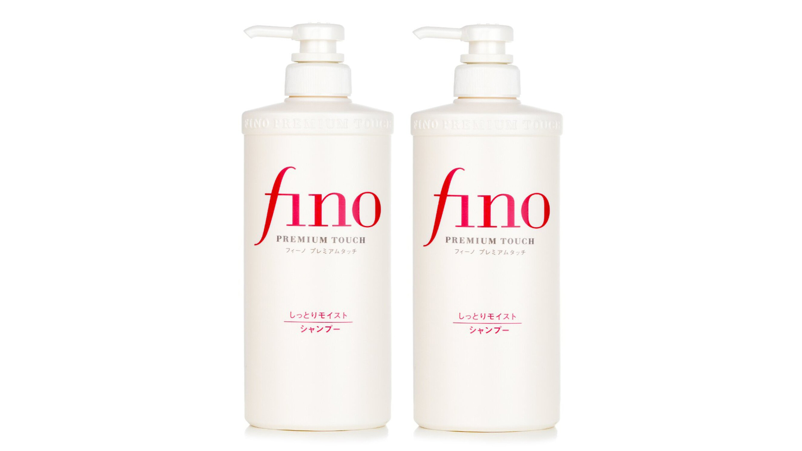 Shiseido Fino Premium Touch Hair Shampoo - 550ml - Set of 2