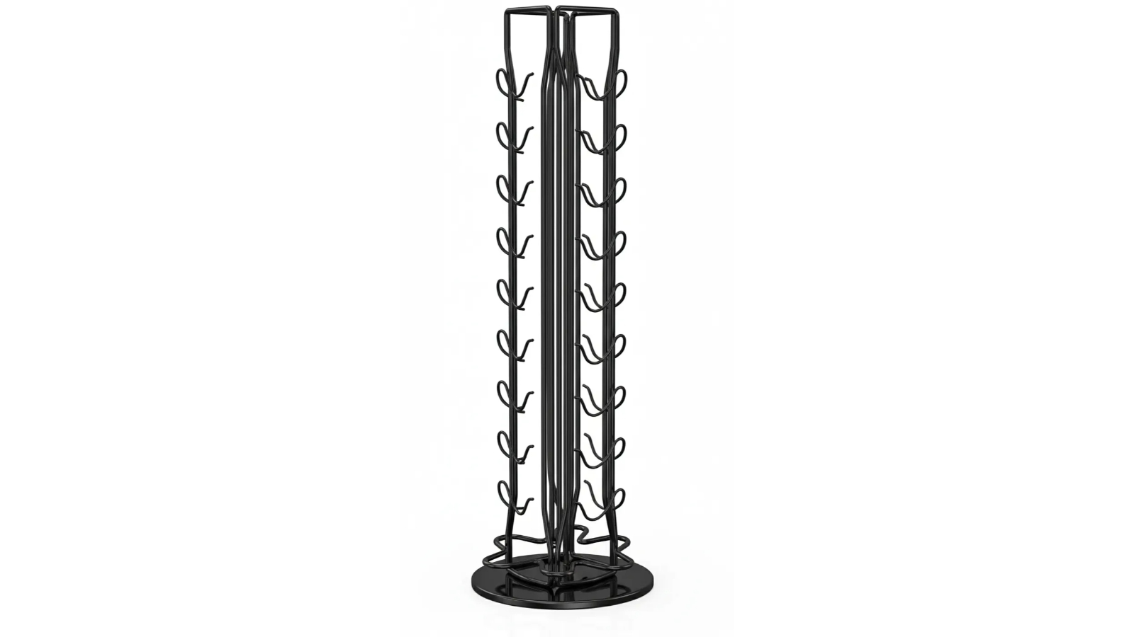 Carla Home Compatible Coffee Storage with 40 Nespresso Pod - Black