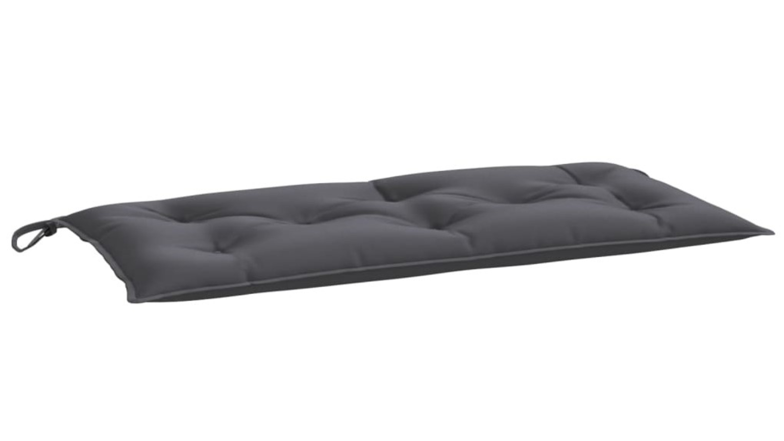 vidaXL Oxford Fabric 100 x 50 x 7cm Garden Bench Cushion - Anthracite