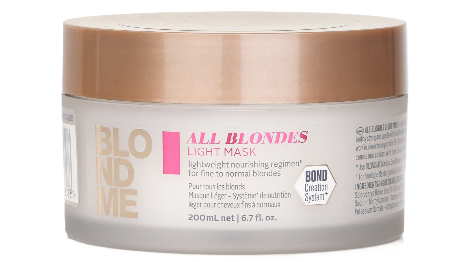 Schwarzkopf Blond Me All Blondes Light Mask - 200ml