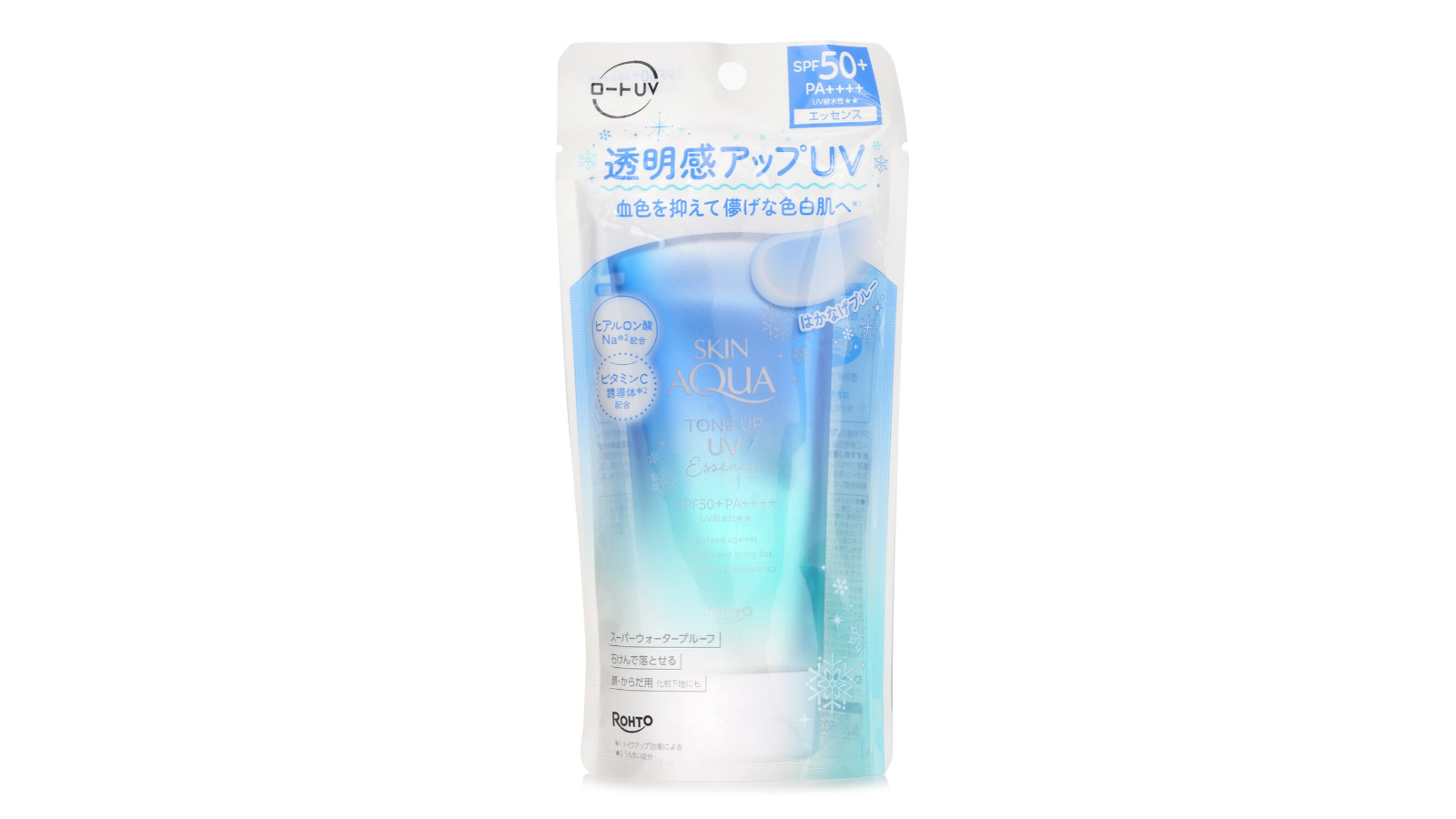 Rohto Blue Skin Aqua Tone Up UV Essence - 80g