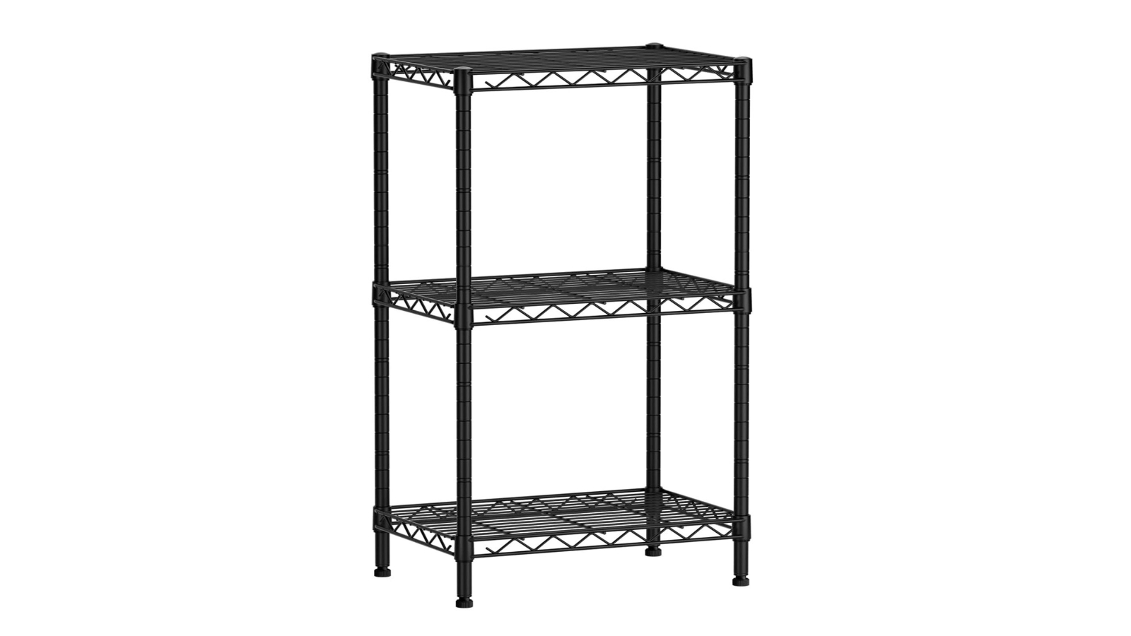Carla Home 3-Tier Adjustable Metal Wire Rack Organizer for Kitchen - 45 x 40 x 103cm