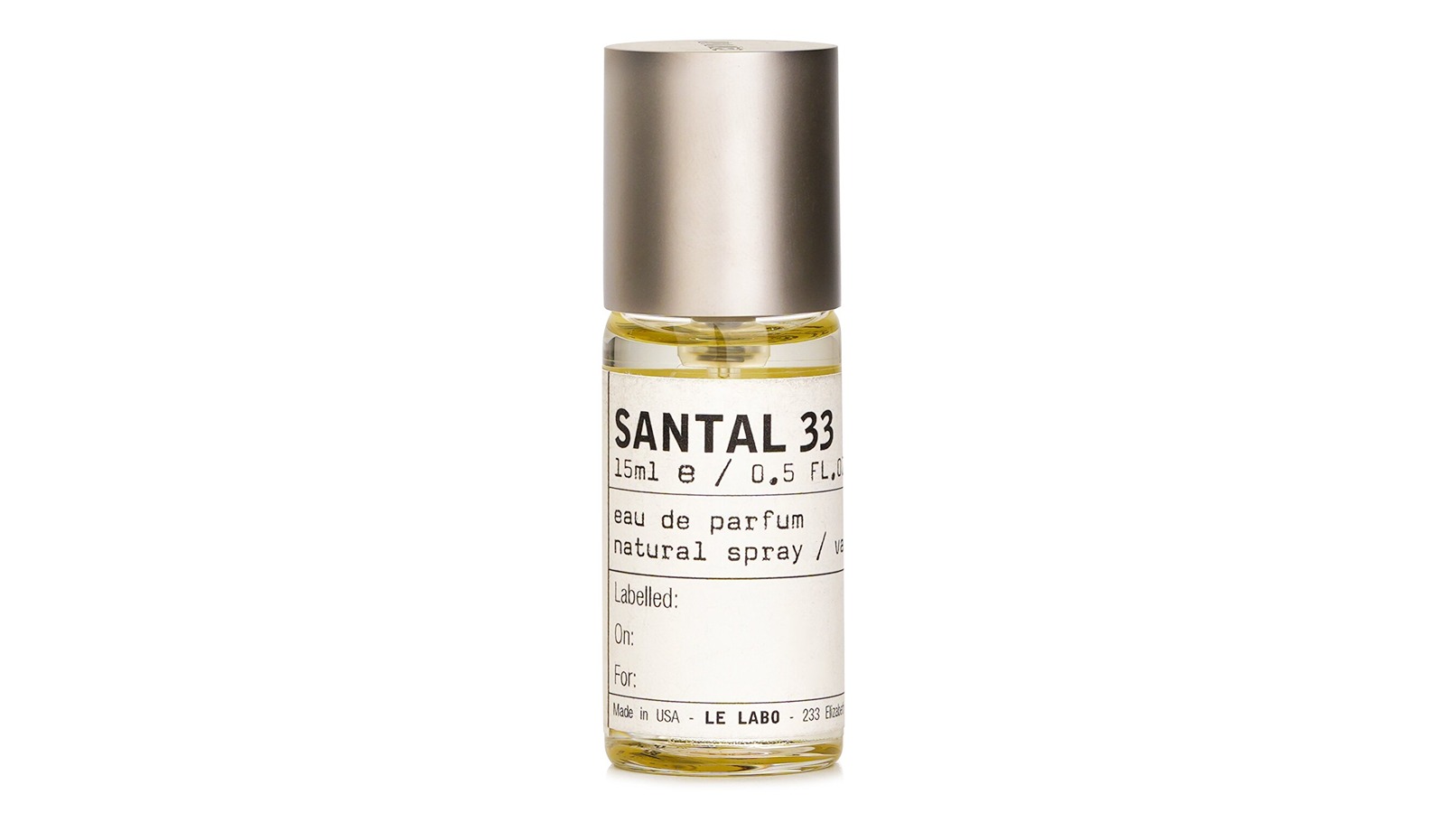 Le Labo Santal 33 Eau De Parfum Spray - 15ml/0.5oz