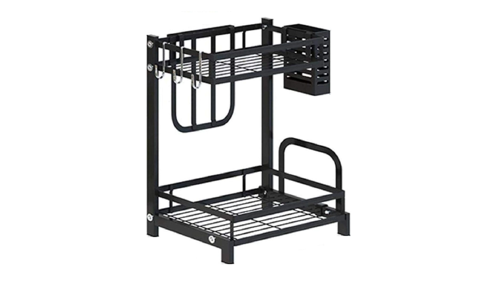 Carla Home 2-Tier Kitchen Spice Rack Organizer