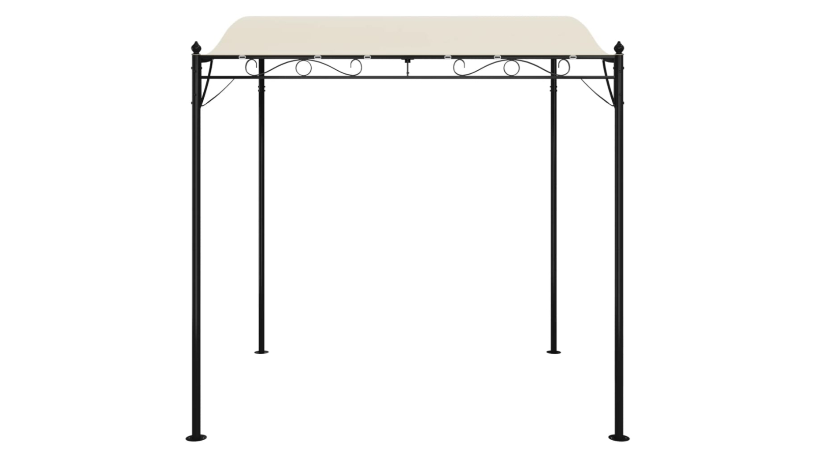 vidaXL 180SQM Fabric and Steel 2 x 2.3m Canopy - Cream