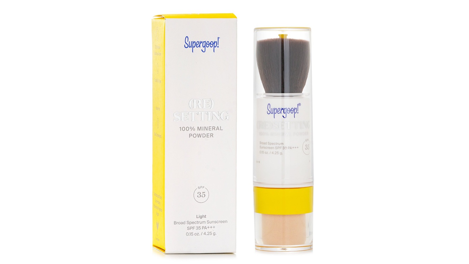 Supergoop Resetting Mineral Powder SPF 35 - Light - 4.25g