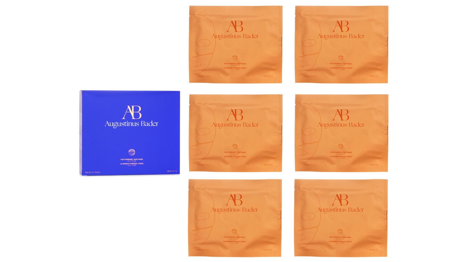Augustinus Bader 6 Piece The Hydrogel Face Mask
