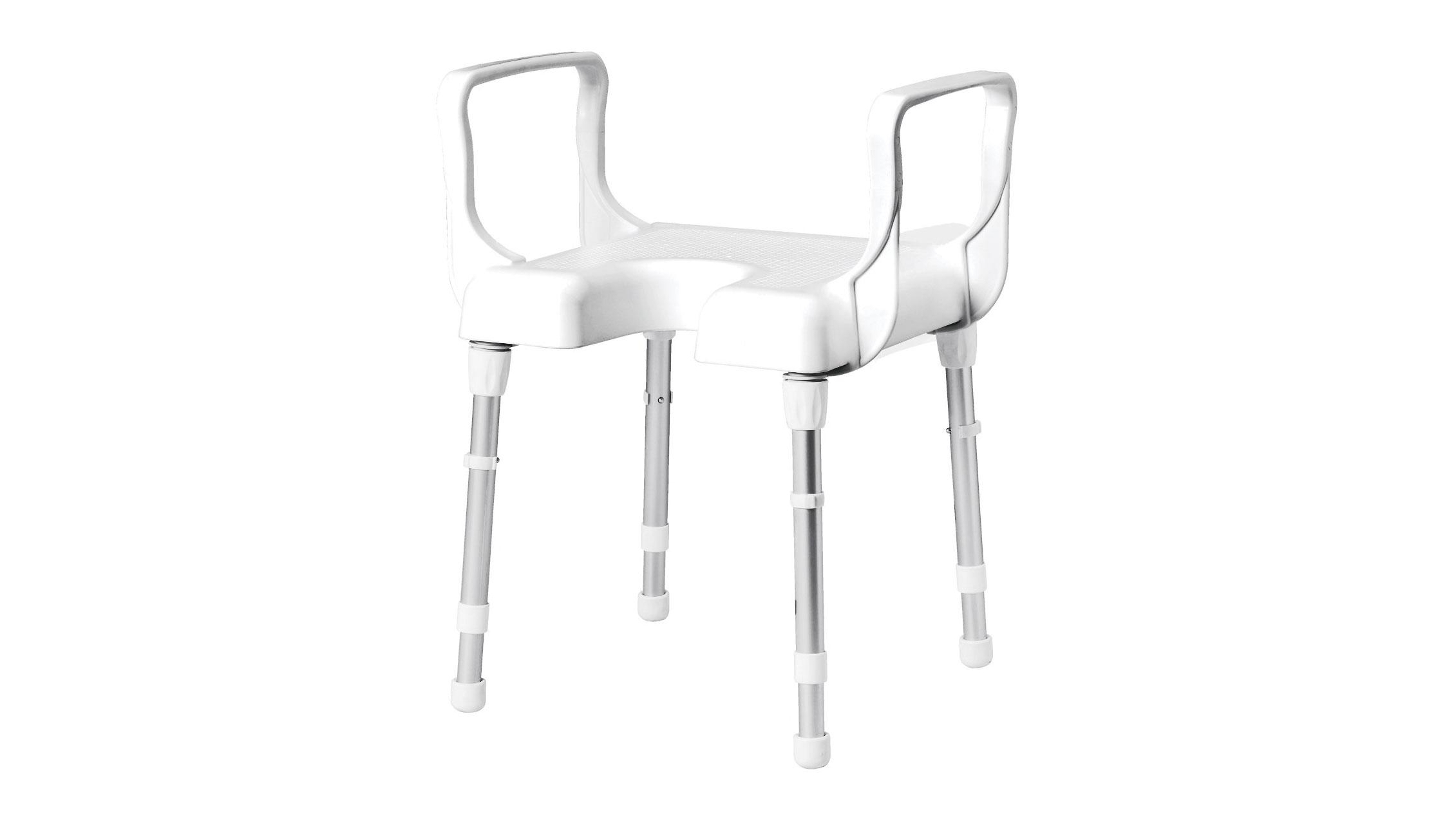 Rebotec Cannes - Shower Stool with Armrests