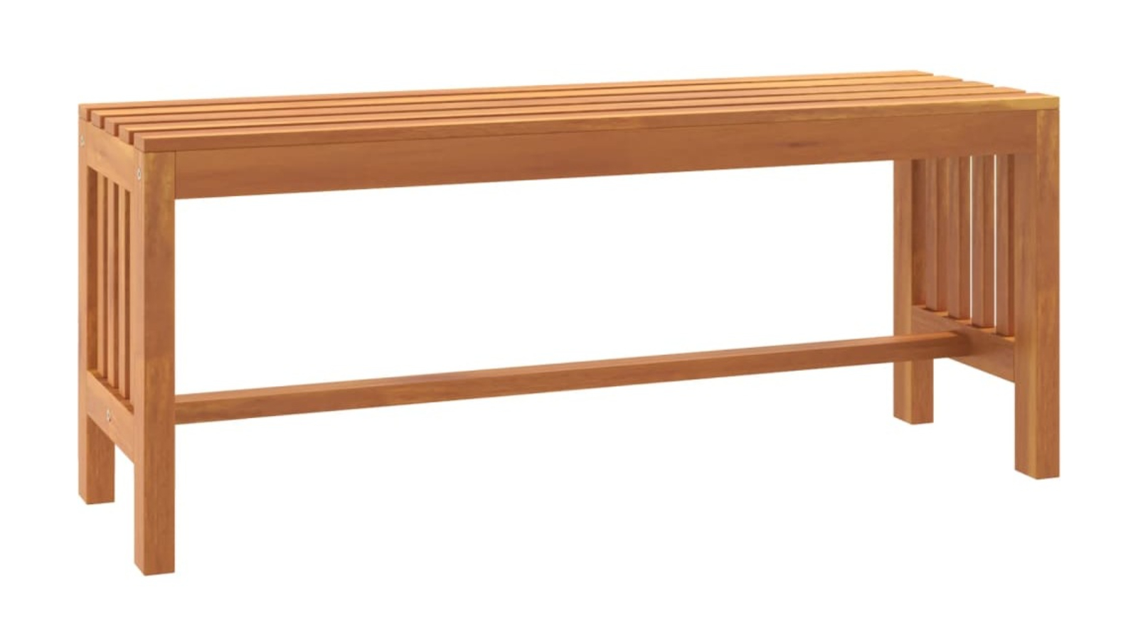 vidaXL Solid Eucalyptus Wood Garden Bench