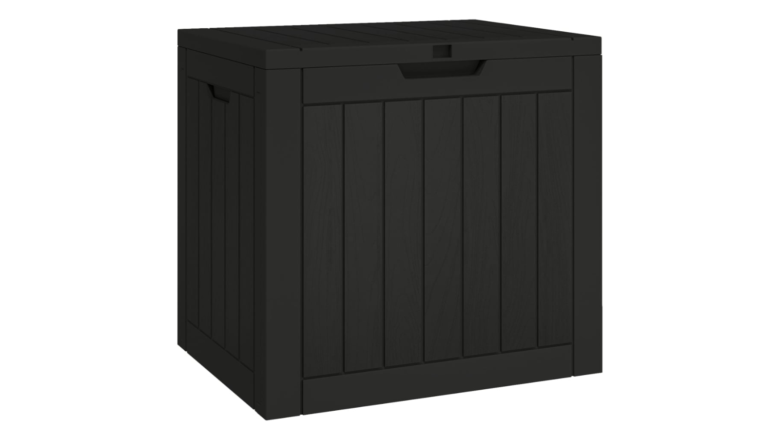 vidaXL Polypropylene Garden Storage Box - 55.5 x 43 x 53cm