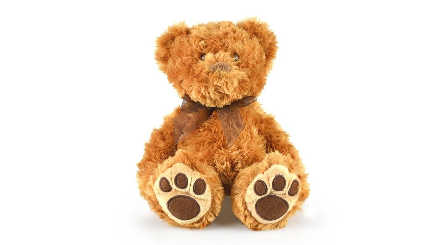 Korimco 35cm Marley Brown Kids Soft Bear Toy for Age 3 Years+