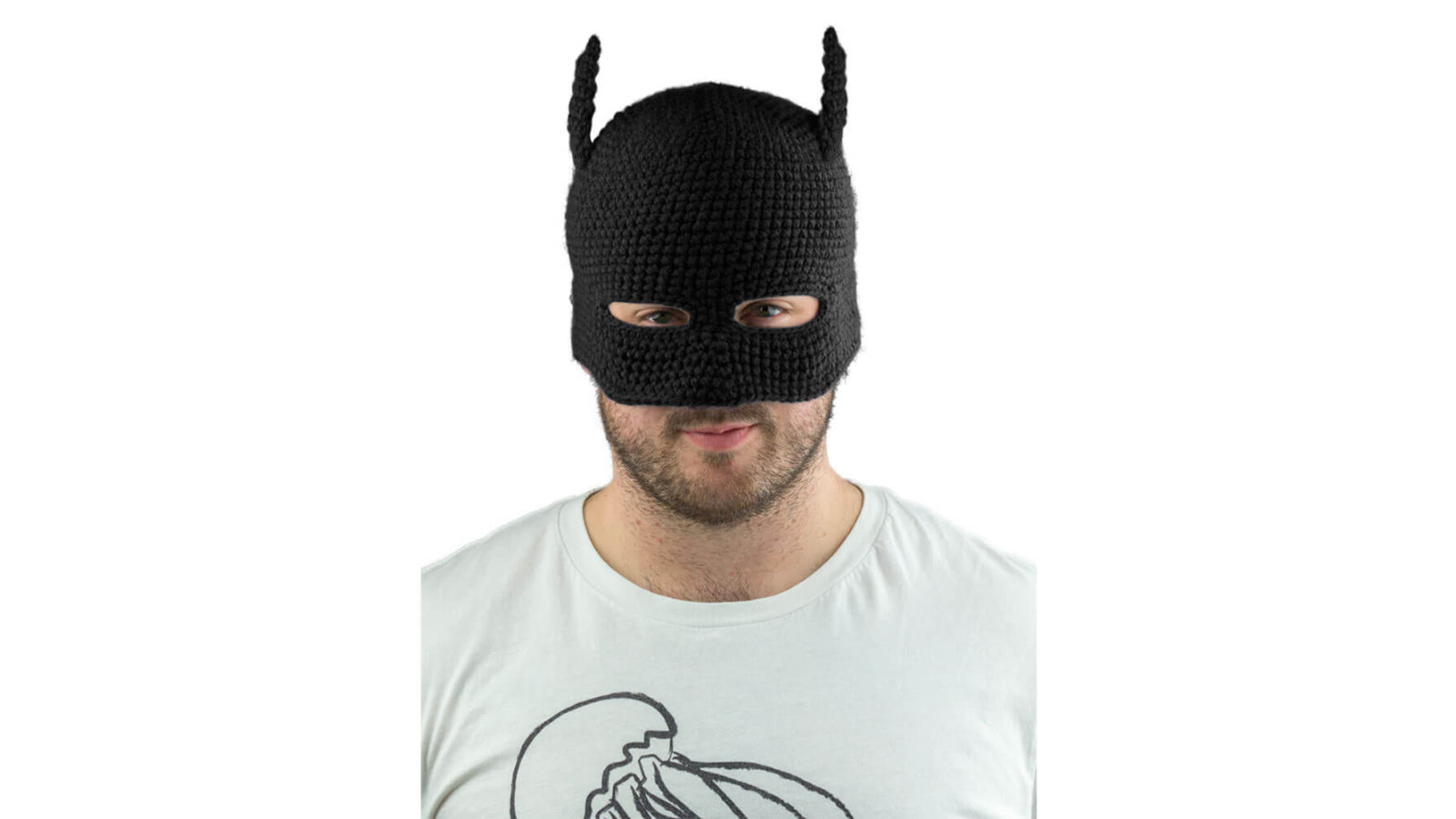 Batman Cowl Knit Beanie