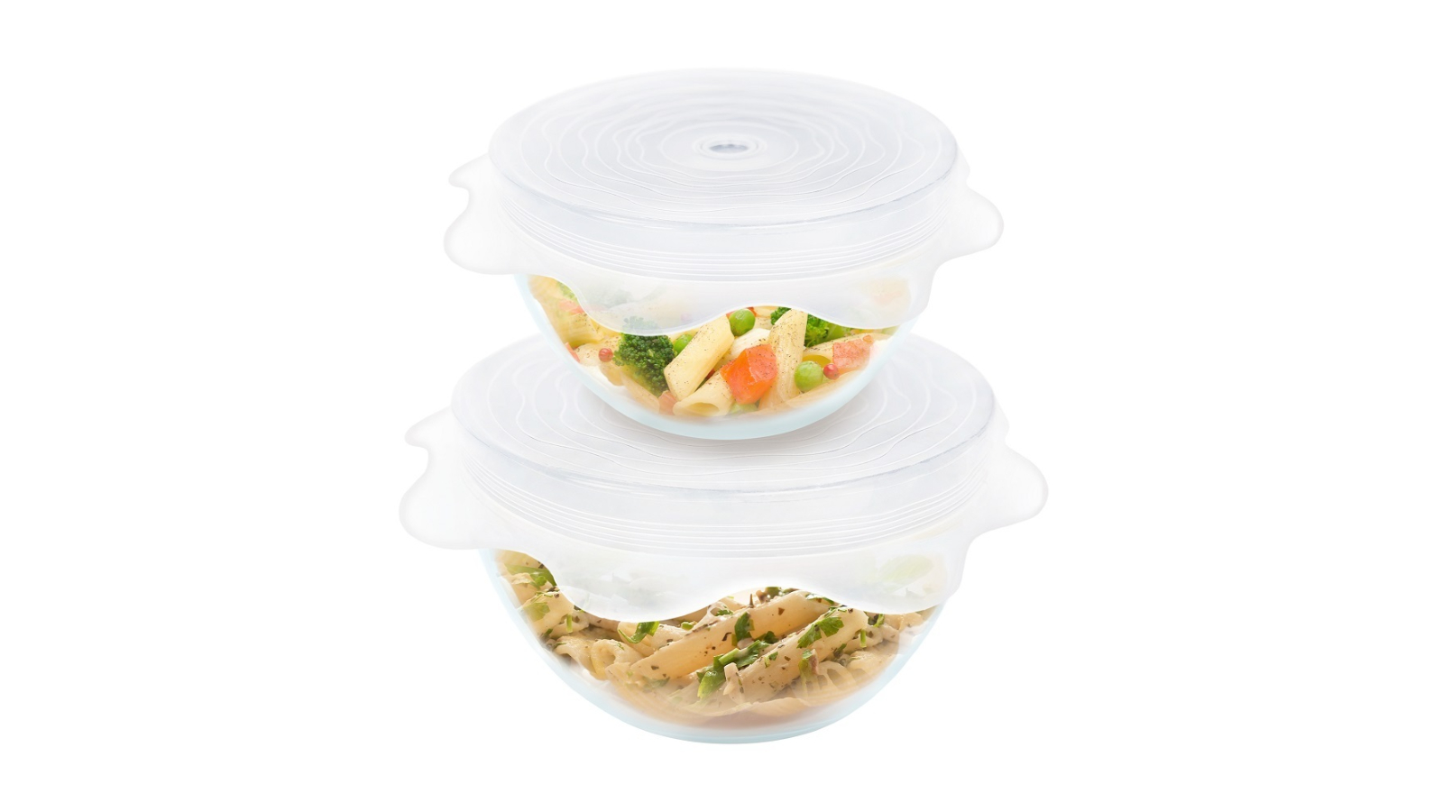 Grand Fusion Set of 2 Vented Microwave Food Cover