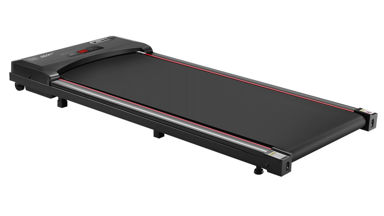 Genki 3-in-1 Black 2HP Electric Portable Treadmill - 38cm