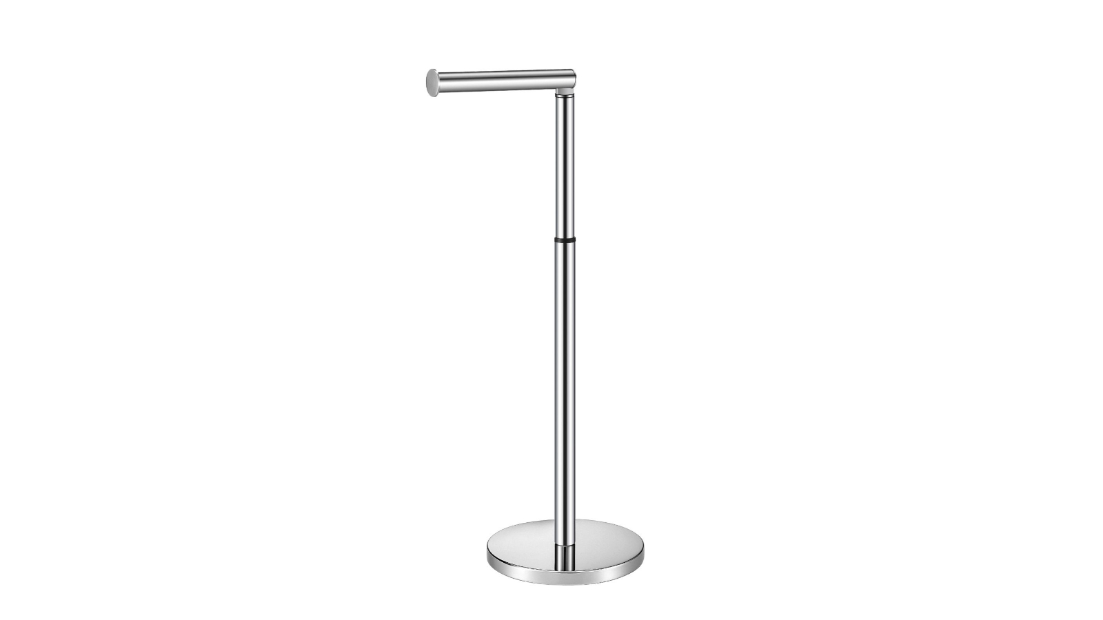 LUXSUITE 69cm Stainless Steel Free Standing Toilet Paper Holder