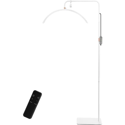 LED Half-Moon Beauty Floor Lamp for Eyelash Extension