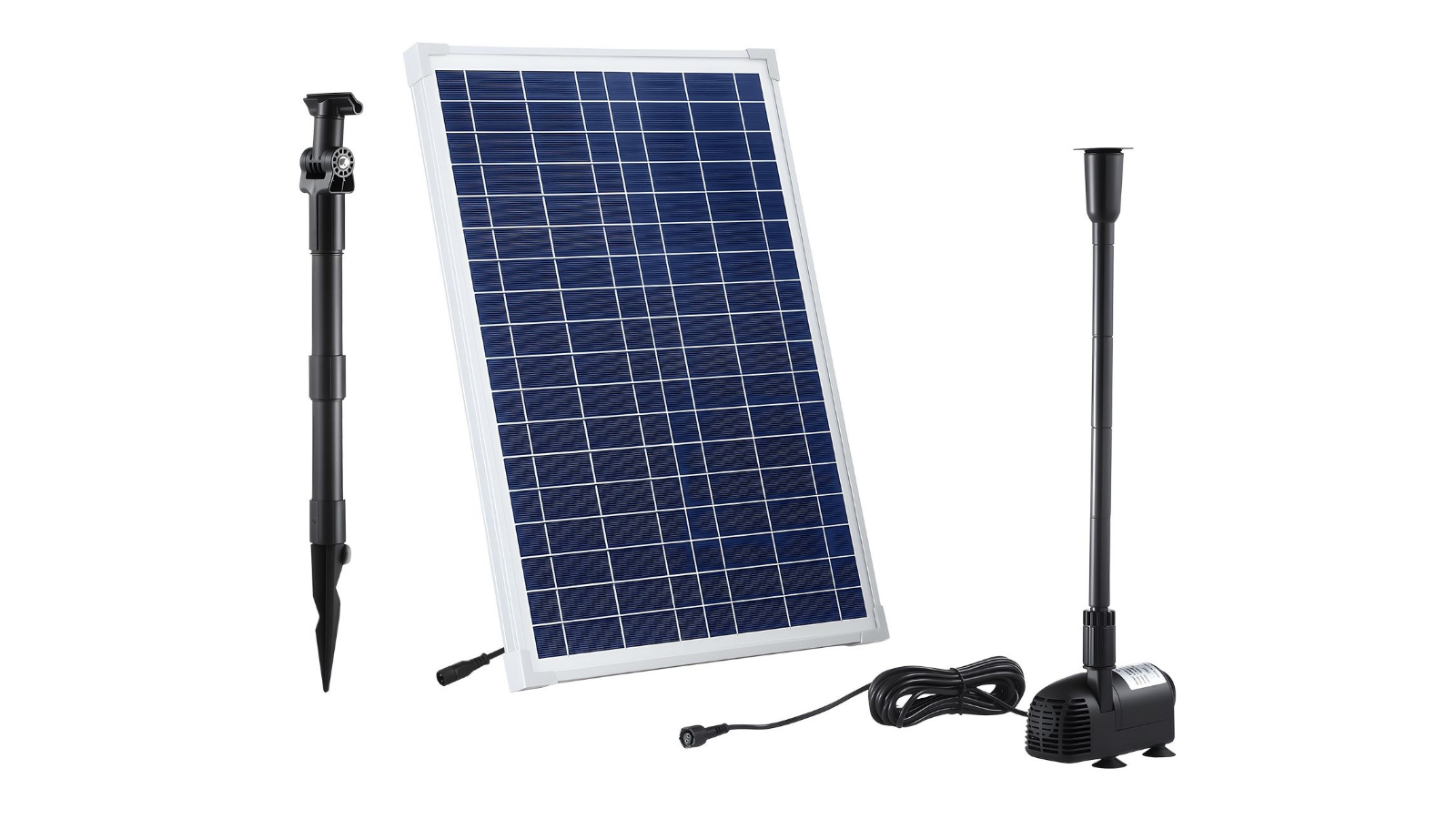 Crazy Sales 25W Submersible Solar Fountain Pump Panel Kit