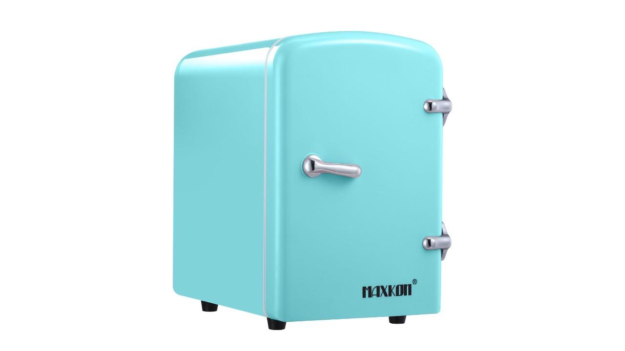 Maxkon 12V Portable Countertop Personal Car Mini Fridge - 4 Litre