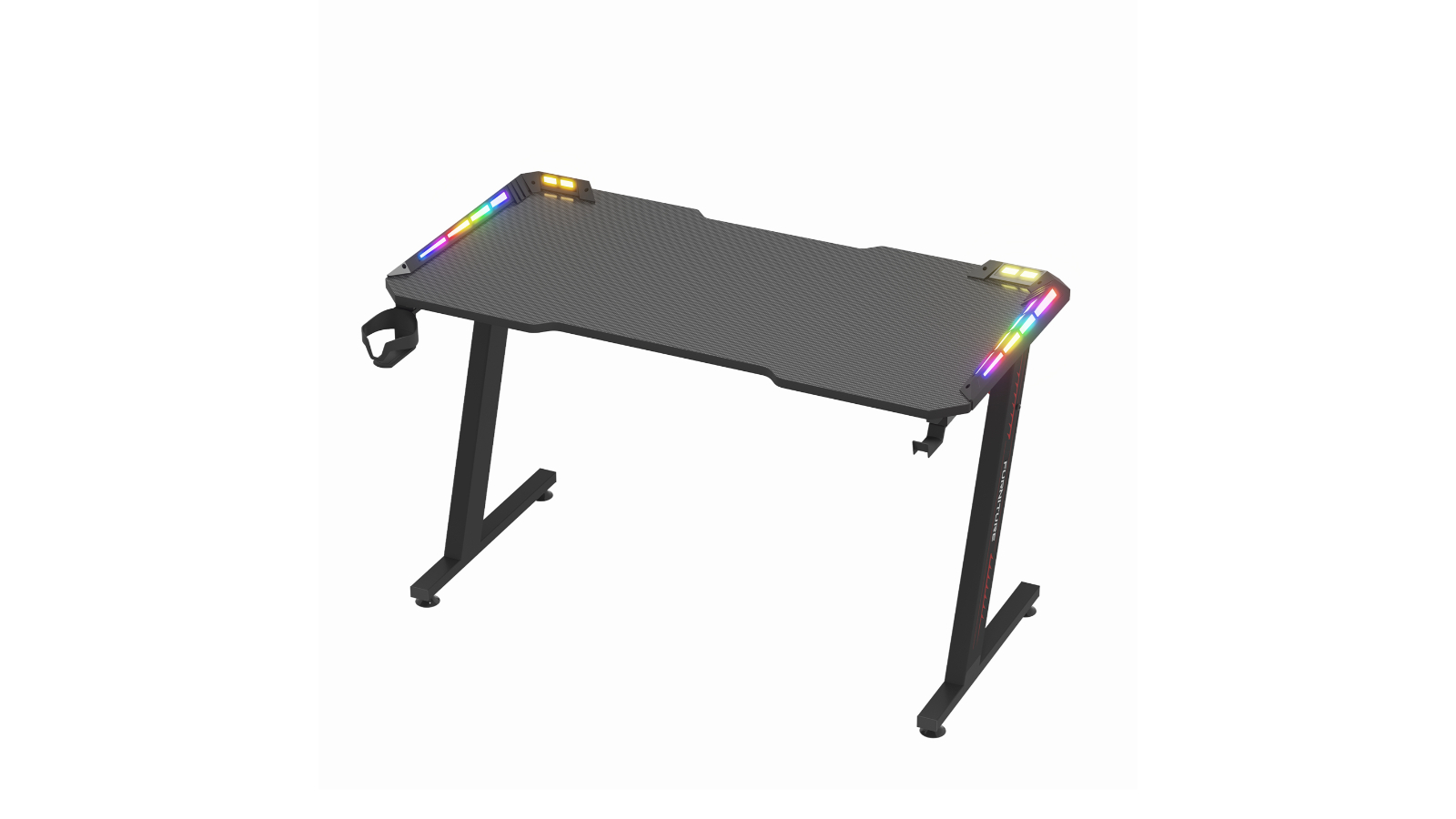 Advwin Computer Gaming Desk RGB LED - 120 x 60cm