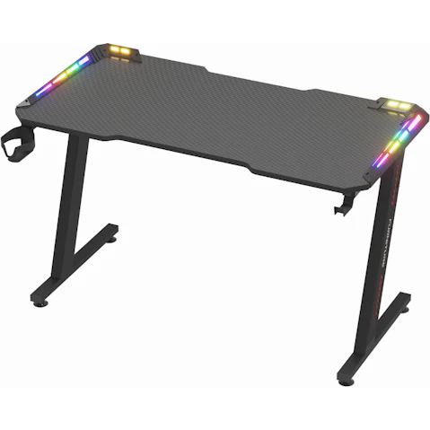 Advwin Computer Gaming Desk RGB LED - 120 x 60cm