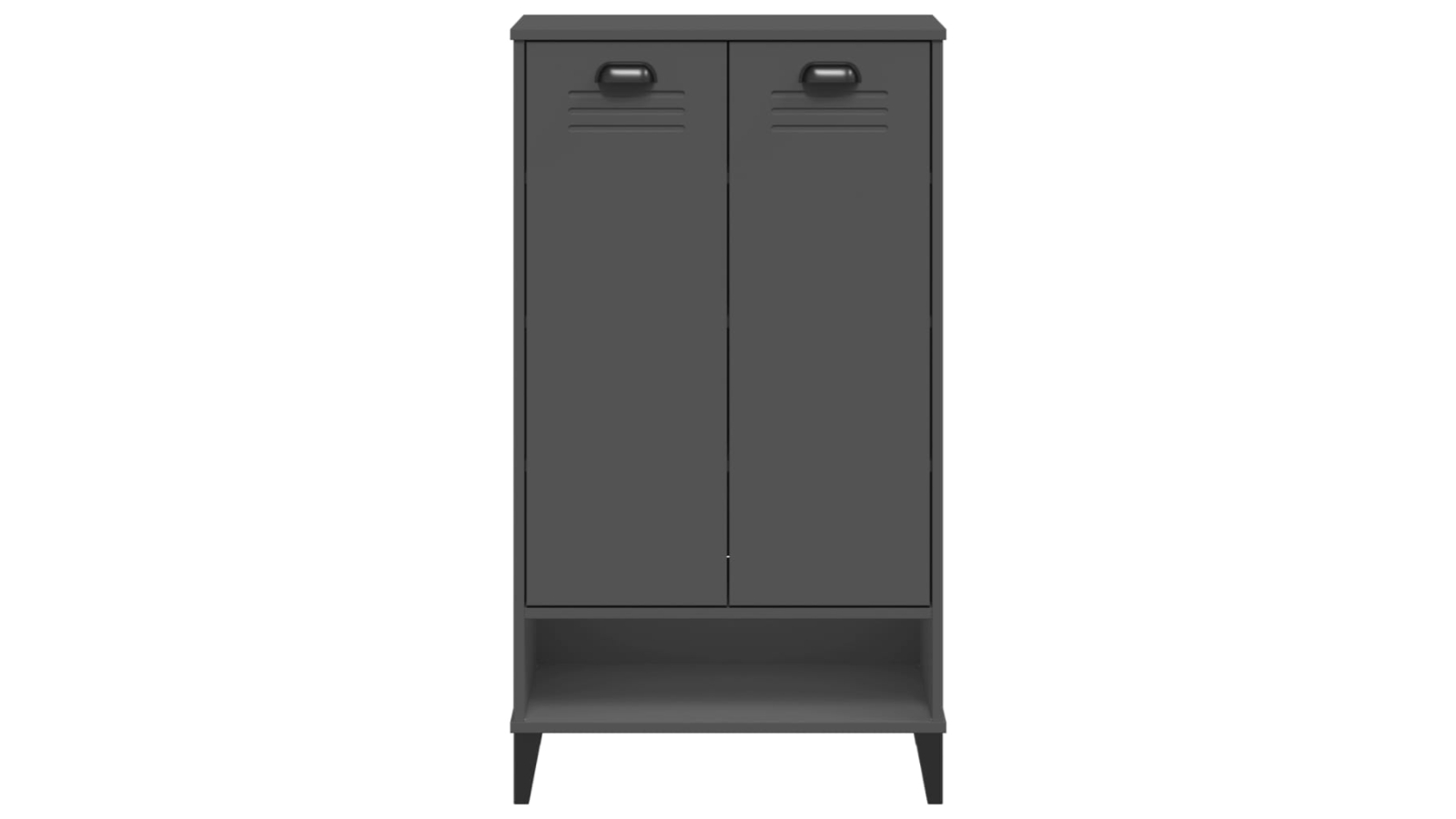 vidaXL Engineered Wood Viken Shoe Cabinet - Anthracite