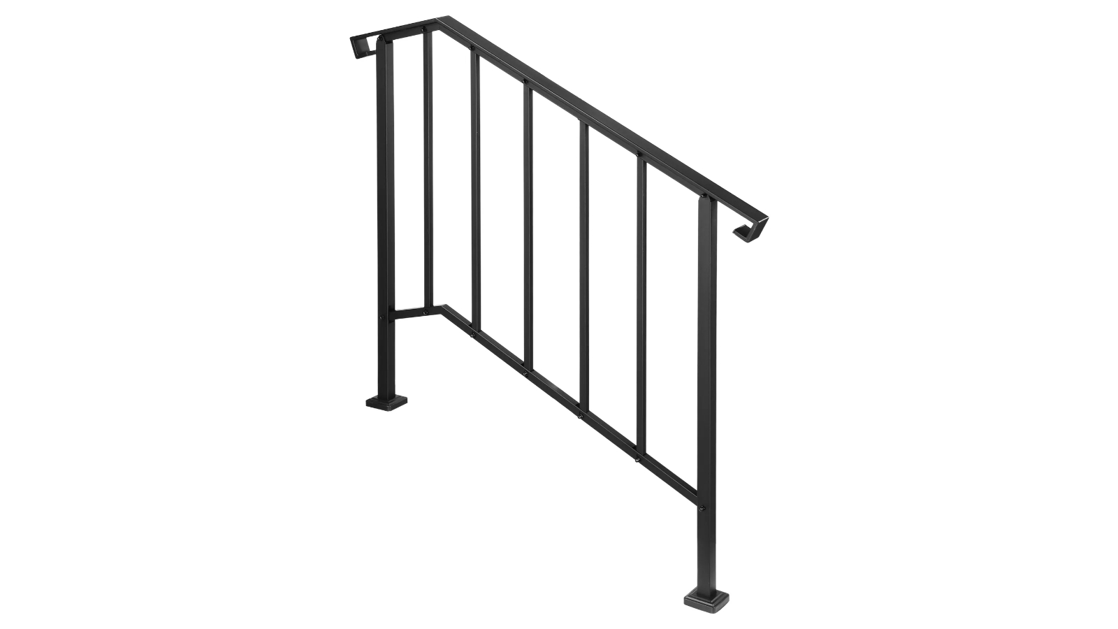 3-4 Adjustable Steps Stair Safety Guard Hand Rails  