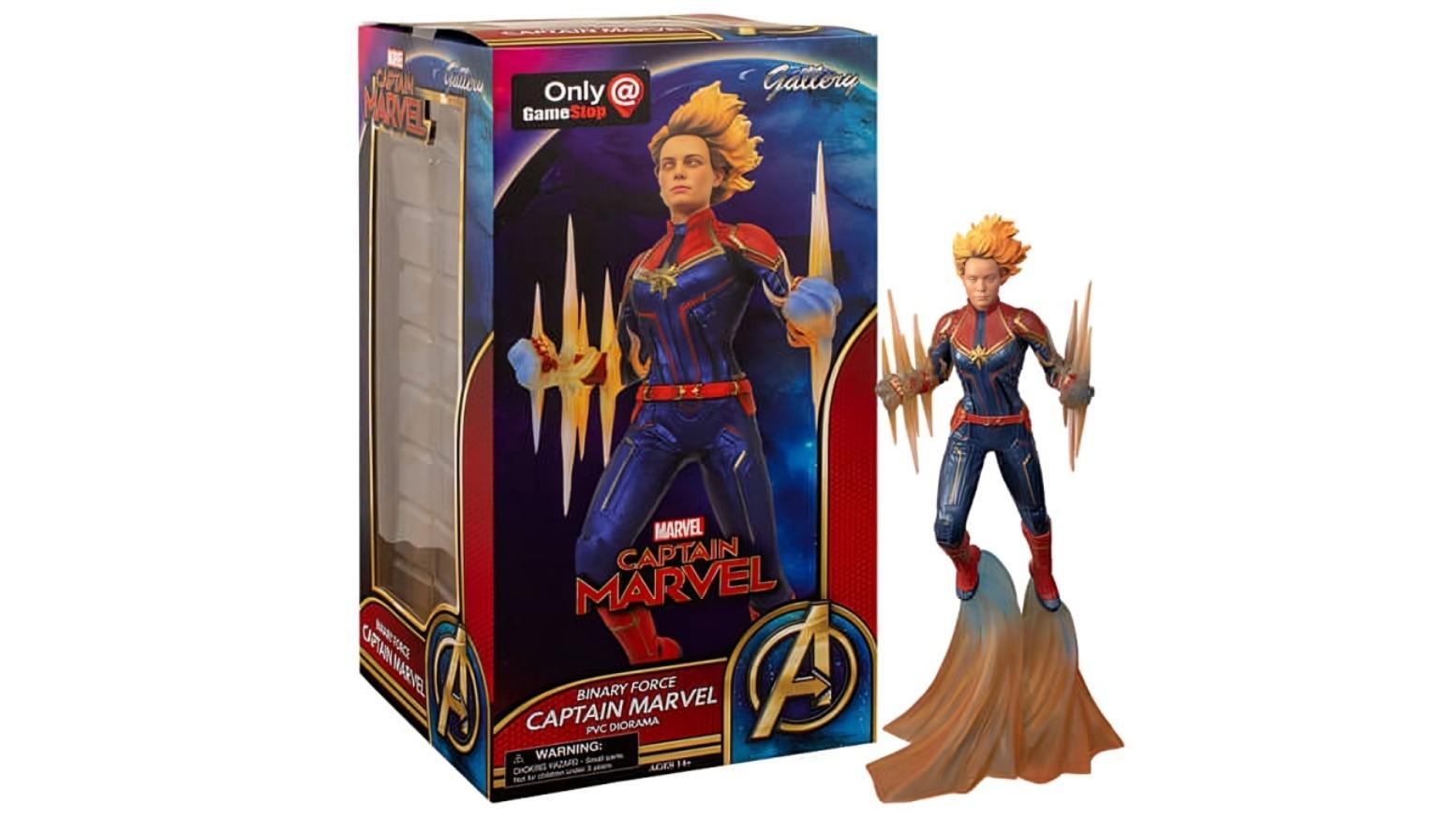 Marvel Captain Binary Gallery PVC Diorama Harvey Norman