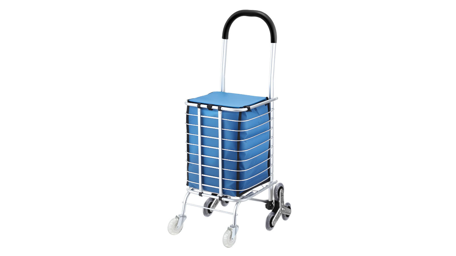 Foldable Stair Climbing  Shopping Trolley