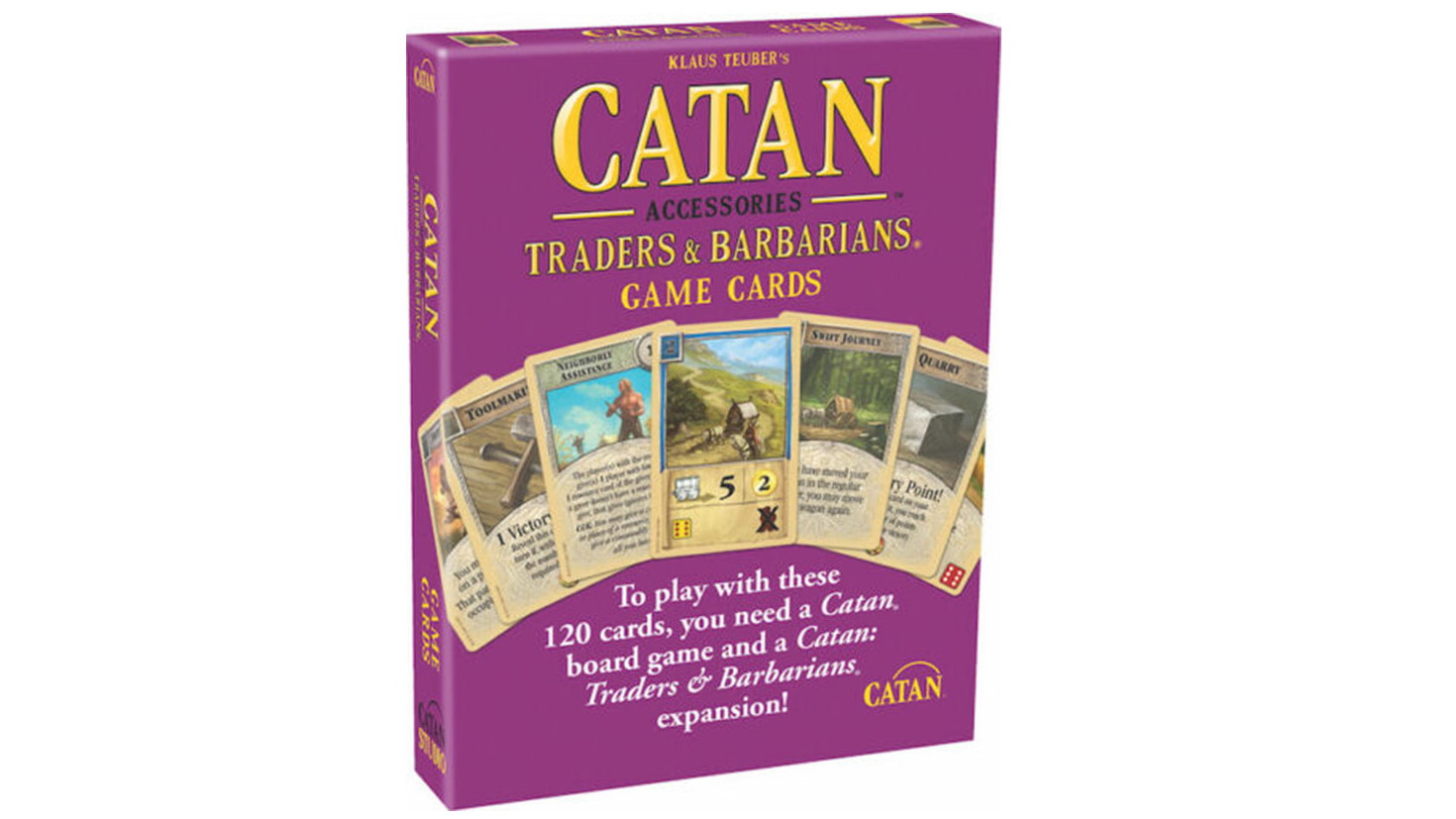 Catan Barbarians and Traders Replacement Game Card 5th Edition