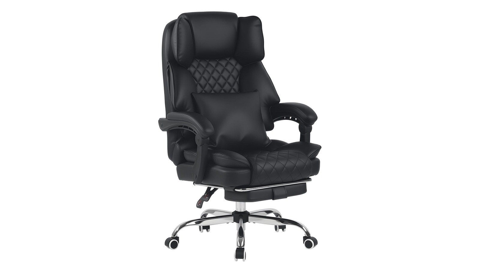 Neader PU Leather Ergonomic Executive Office Chair - Black