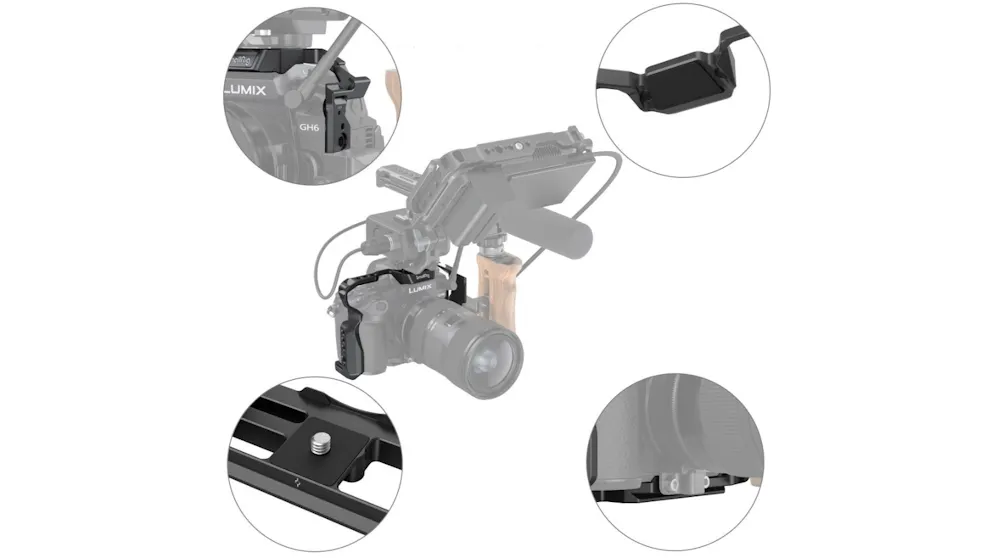 SmallRig Full Cage for Panasonic LUMIX GH6 3784 | Harvey Norman