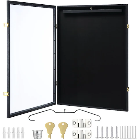 Jersey Shadow Box Frame Sports Memorabilia Display Case