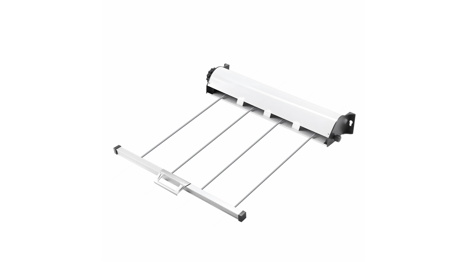 Retractable 4 Line Clothesline Clothes Dryer Airer Rack Wall