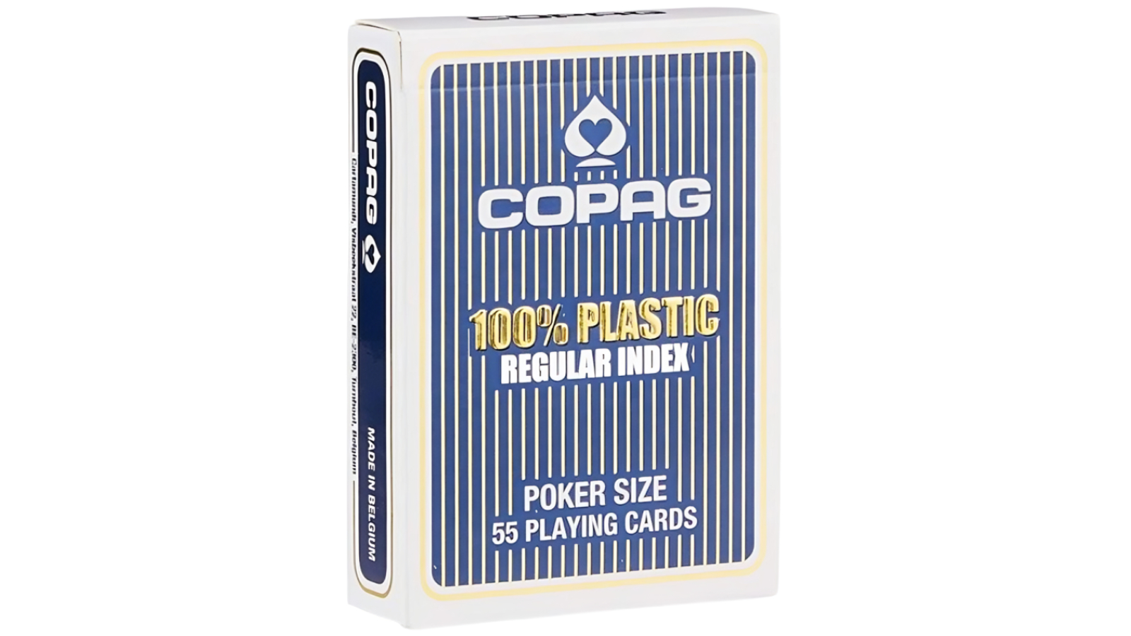 Copag Poker Deck Regular Tuckbox Card Game - Blue