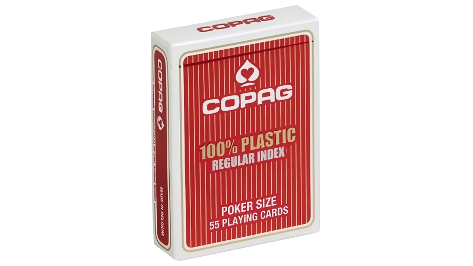 Copag Poker Deck Regular Tuckbox Card Game - Red