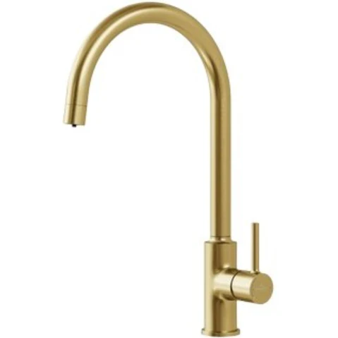 Villeroy & Boch Vita Pure Filtered Water Kitchen Mixer - Brushed Gold