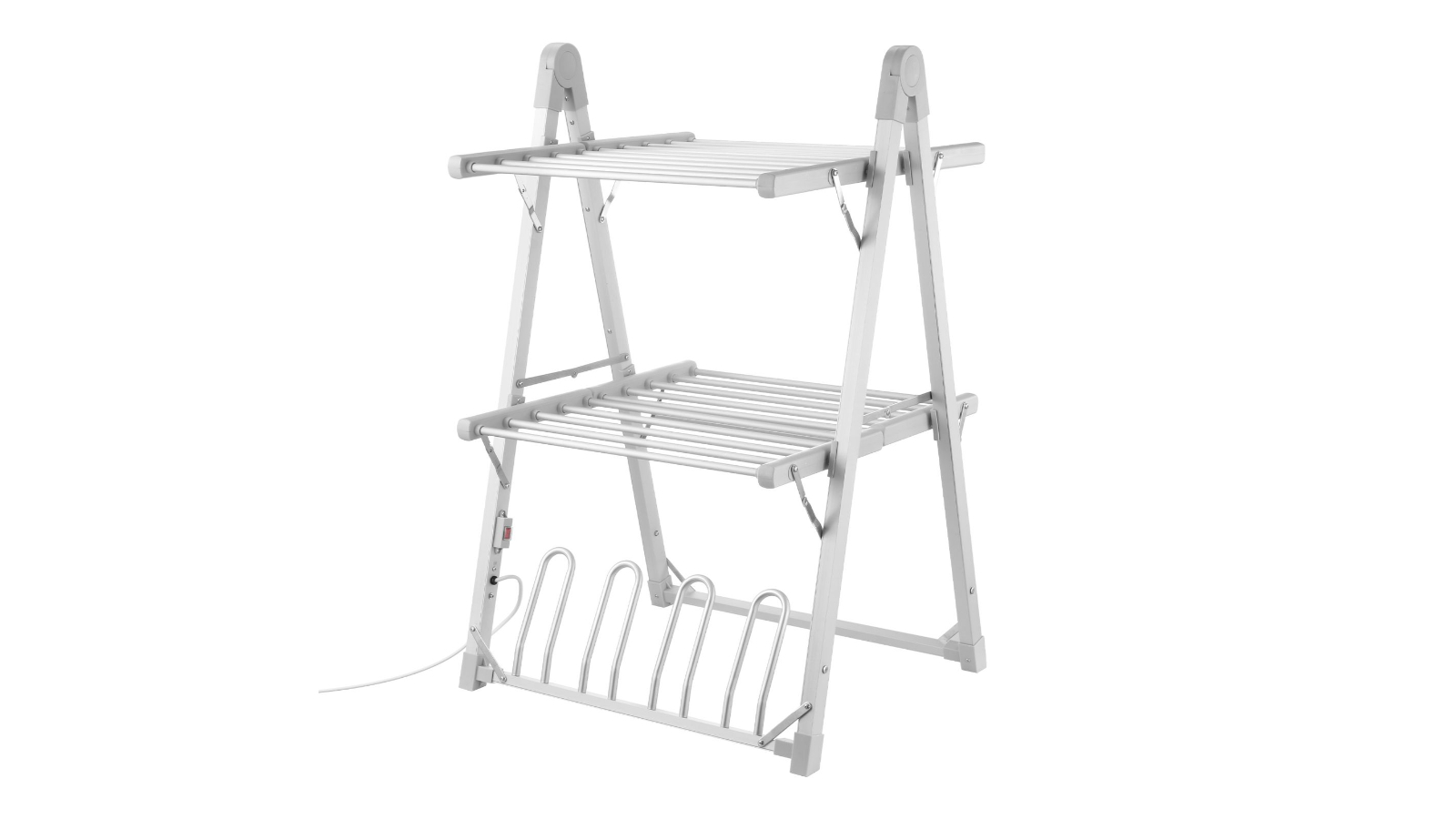 Maxkon 2-in-1 230W Heated Clothes Airer and Towel Rail Electric Dryer