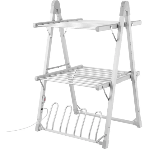 Maxkon 2-in-1 230W Heated Clothes Airer and Towel Rail Electric Dryer