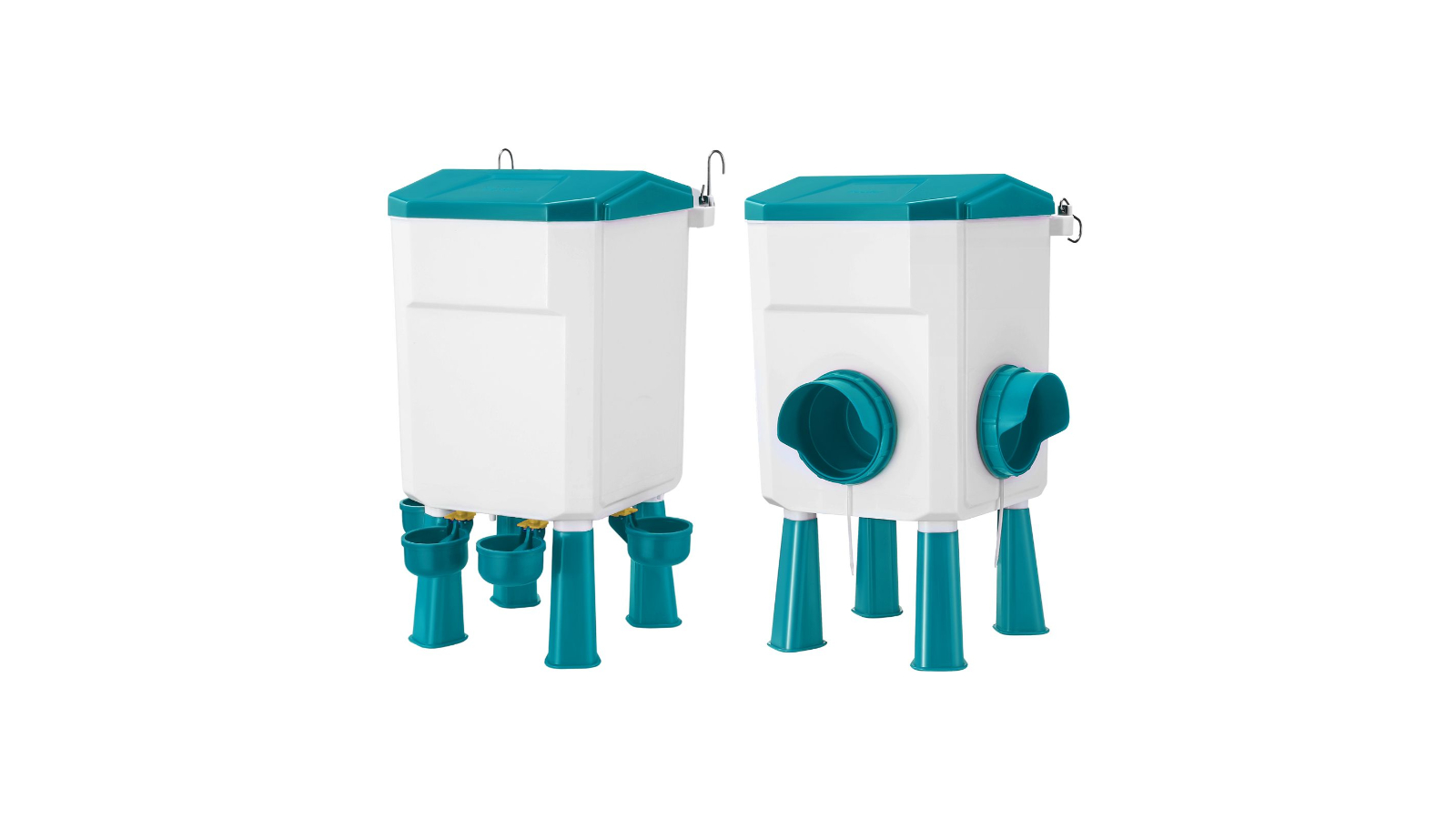PetScene Auto Chicken Food and Water Set